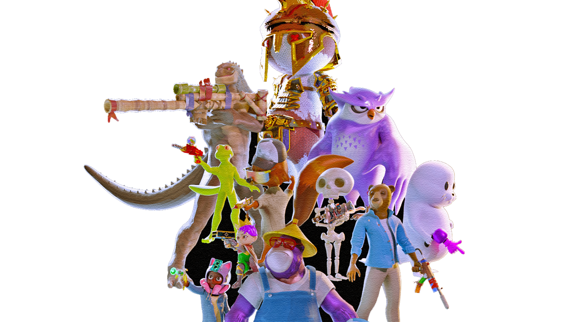 Degen Royale characters lineup